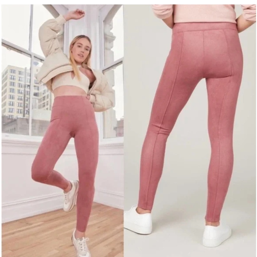 Spanx Faux Suede Leggings